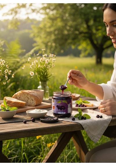 500 Gr %65 Meyveli Doğal Aronya Reçeli