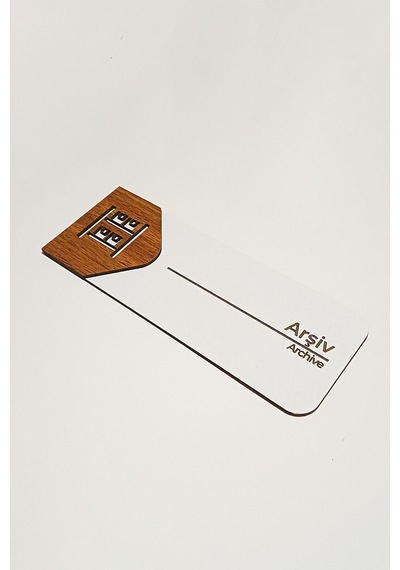 Arşiv Kapı Tabelası 19x7 Cm Çift Katmanlı