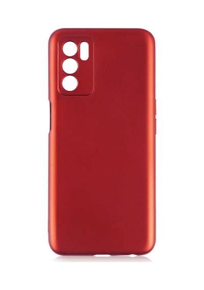Ekılıf - Oppo A16 Uyumlu Kılıf Mat Soft Premier Silikon Kapak - Siyah