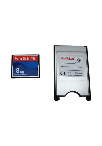 Sandisk 8 Gb Compact Flash Kart Pcmcıa-Cf Compact Flash Adaptör