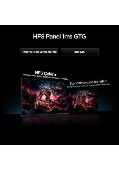 TCL 27P3A Pro Gaming Monitörü 27" 1ms 320hz Qhd 2k Qd-mini Led Fps Oyuncu Monitörü 1196 Bölge