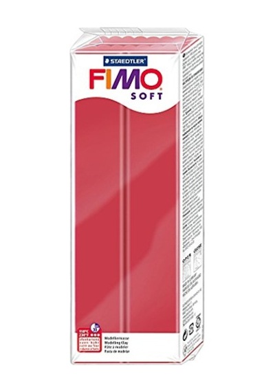 Staedtler Fimo Soft Polimer Kil 454 Gr. 26 Cherry Red