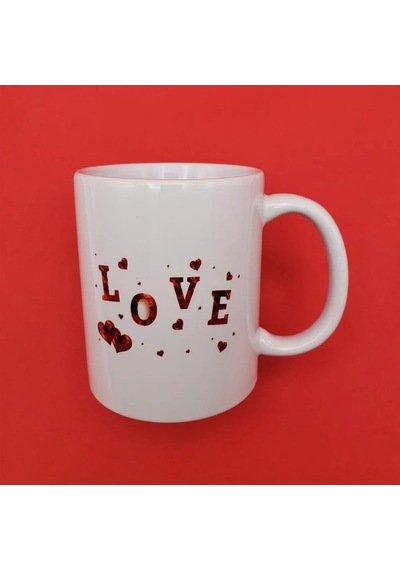 Lb Love Tasarım Kupa Bardak Çok Renkli