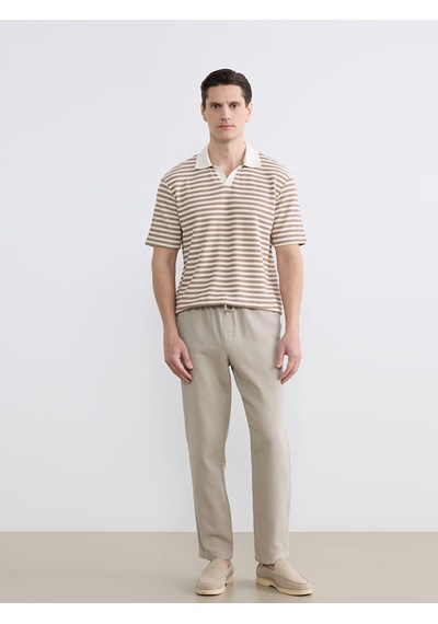 Lcw Vision Bej Regular Fit Gabardin Erkek Pantolon