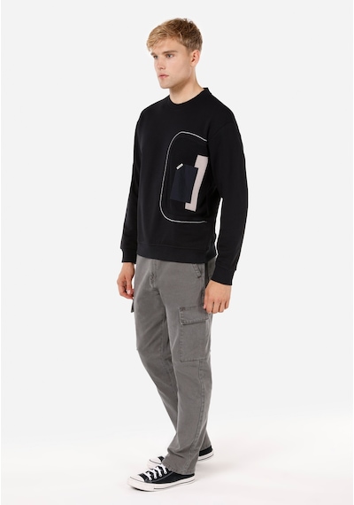 Colin's Colins Siyah Erkek Tshirt U.kol Cl1071351 Q1.v2 Blk Siyah