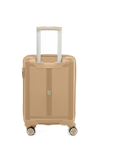 Unisex Jmy8101.06 John May Pp Silikon Valiz Küçük Boy 57x35x25cm Vizon Vizon