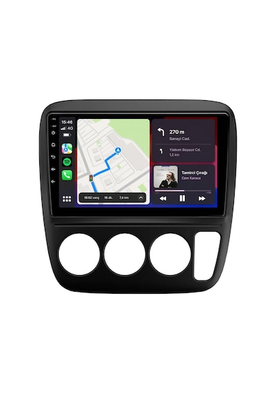 Honda Cr-v 1997-2001 Android Multimedya Carplay Android Auto Navigasyon Kameralı 8gb Ram 128gb Pro 9"