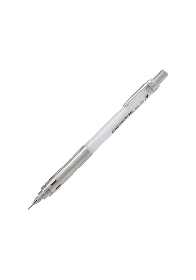 Pentel Teknik Çizim ve  Yazı Versatili 0.7 MM Beyaz Graphgear 300