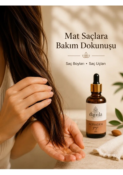 Biodamla Natural Acıbadem Yağı 20 Ml
