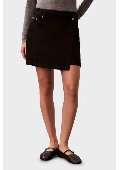 Calvin Klein Bayan Etek Lv047d777g Twm Siyah Siyah