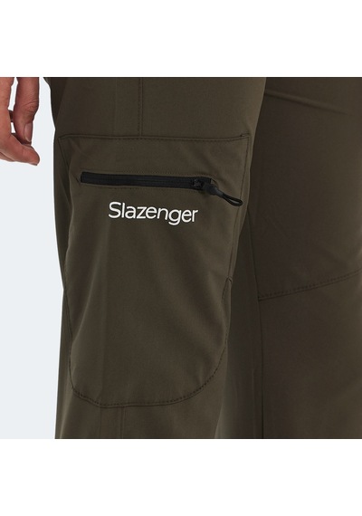 Slazenger NAOKO Kadın Cepli Haki Eşofman Altı