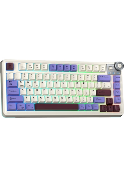 Aula Au75 3 Modlu Rgb Mekanik Tkl Seiya Switch Bej Kablosuz Gaming Klavye