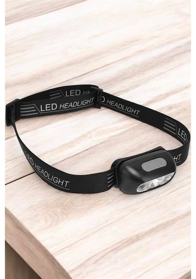 Kafa Lambası Kamp Lambası Led Işık Şarjlı Ayarlanabilir Diğer 03387364