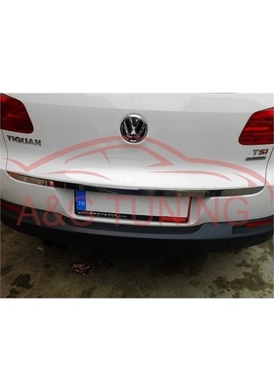 Volkswagen Tiguan Krom Bagaj Alt Çıta Formlu 2007-2015 Paslanmaz