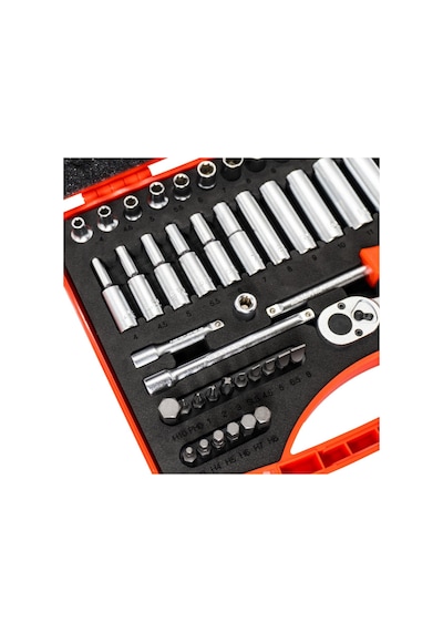 İzeltaş 1/4" Altı Köşe Mini Lokma Anahtar Ve Bits Set 48 Parça