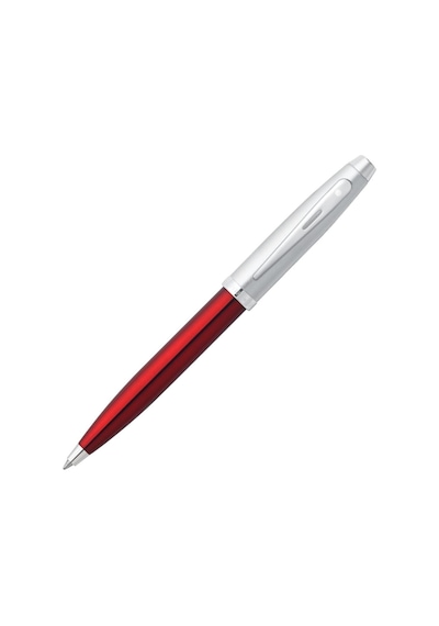 Sheaffer Kırmızı Gövde Krom Kapak Nikel Klips Tüke Çok Renkli