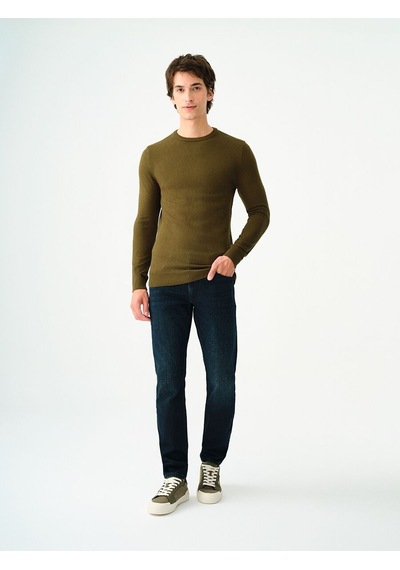 LOFT Regular Fit Erkek Kazak Lf2030179 Q1.v1 Haki