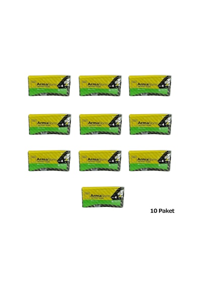 Naksan Takviyeli İnce Desenli Çizgili Siyah Çanta Poşet Torba - 40 x 50 CM - 50 Adetlik 10 Paket
