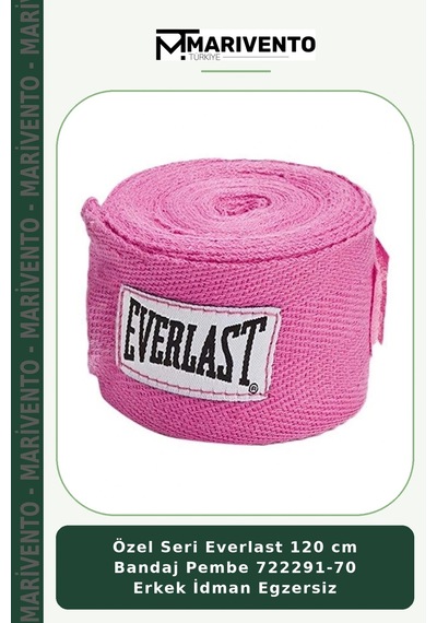 Özel Seri Everlast 120 Cm Bandaj Pembe 722291-70 Erkek İdman Egzersiz