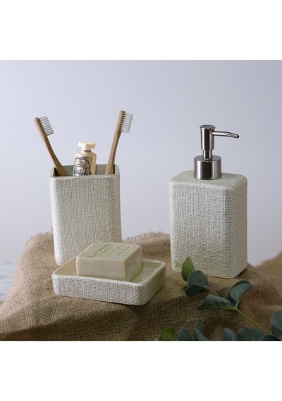 Linen Katı Sabunluk İnci