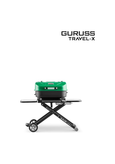 Guruss Travel-x Taşınabilir Mangal Tam Set Yeşil Model:grs18