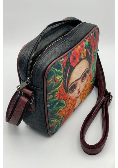 Rovebella Urban Art Crossbody Postacı Çanta Çok Renkli