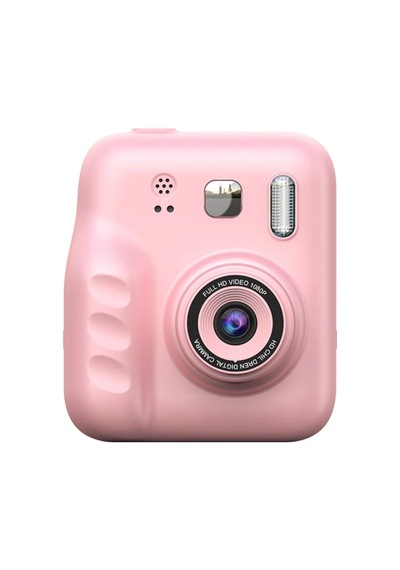 Mini Çocuk Kamerası Fotoğraf Video Çekim 4 Rulo Baskı Kağıdı Ve 5 Kalem li