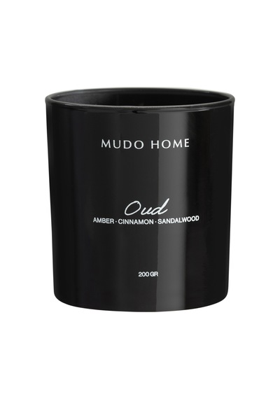 Mudo Home Dreamy Black Oud Mum 200gr Siyah