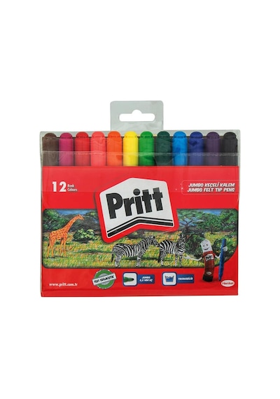 Pritt Jumbo Keçeli Kalem 12'li