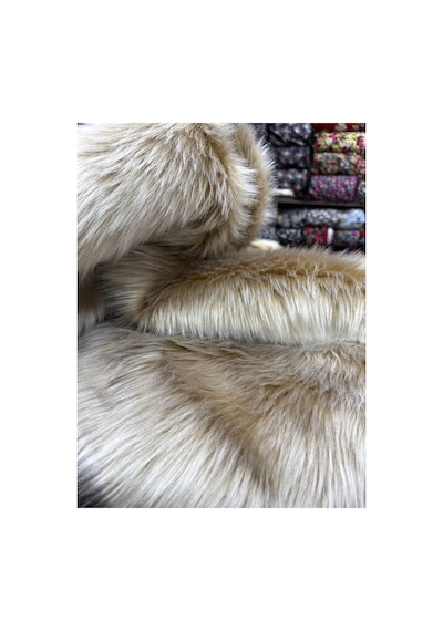 Peluş Kumaş 50 X150 Cm Mavi Mavi
