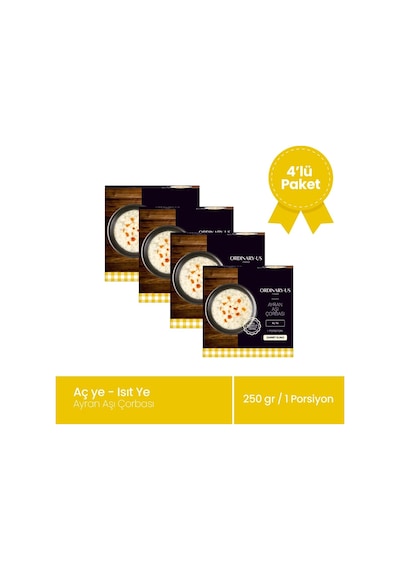 Ordinary-Us Ayran Aşı Çorbası 4 x 250 G