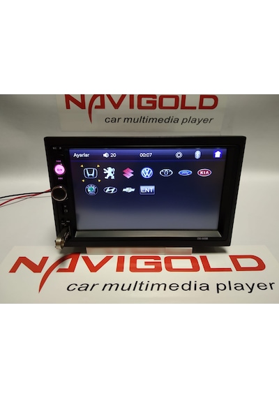 Navigold Usb Bt Video Mp3 7 İnç Üniversal Geri Görüş Kameralı