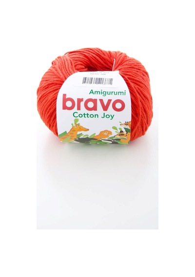 Cotton Joy - Kırmızı 06 Amigurumi İpi Örgü İpi 50gr 165m