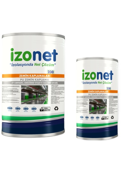 İzonet 230 Pu Zemin Kaplama 3,0+0,75 3,75 Kg