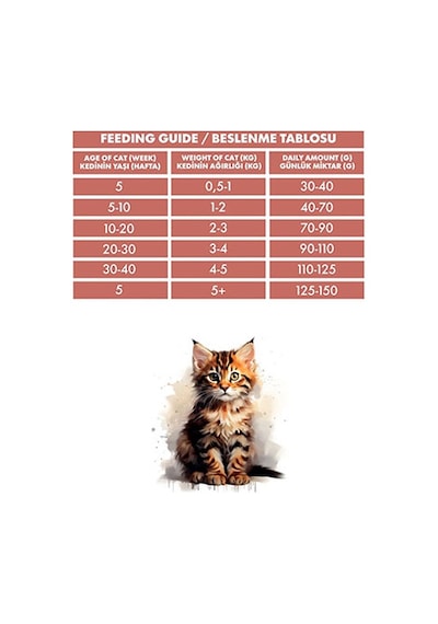 Pro Performance Mother Baby Kitten Somonlu Ve Pirinçli Anne Yavru Kedi Mamsı 2 Kg 124-10021.02