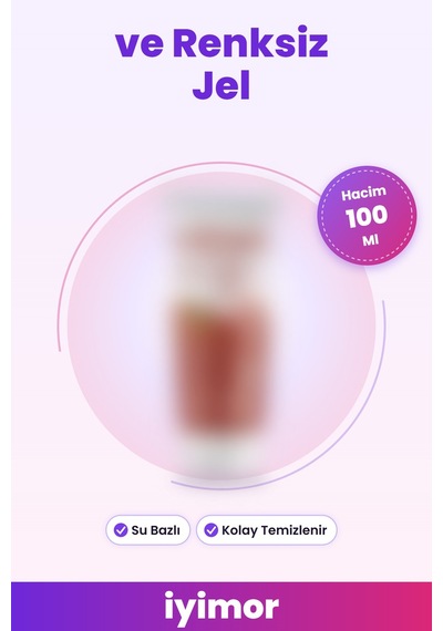 Çilek Aromalı Su Bazlı Ve Renksiz Kayganlaştırıcı Jel İyimor
