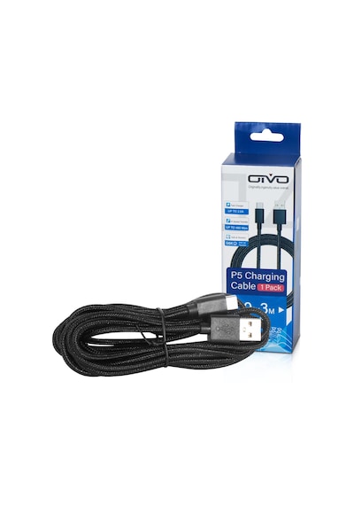 Oivo Ps5 Dualsense Joystick Usb Şarj Kablosu 3 Metre Xbox Serie