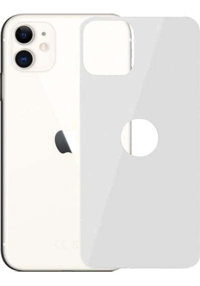 Apple Uyumlu   iPhone 11 6.1 Inch 2019 Full Arka Koruma Tempered Kırılmaz Cam (395503823)