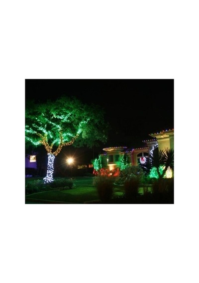 Yeşil Led Animasyonlu 12 Mt Eklemeli Yeşil
