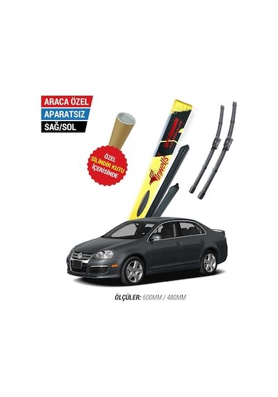 Vw Jetta İnwells Muz Silecek Takımı 2006-2011 N11.1271
