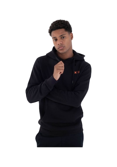 Hurley Hurley Kai Tiki Hood Erkek Siyah Sweatshirt Blk