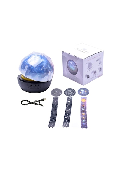 Diamond Satürn Ve Gezegenler Diamond Projeksiyon Gece Lambası Işık Diğer