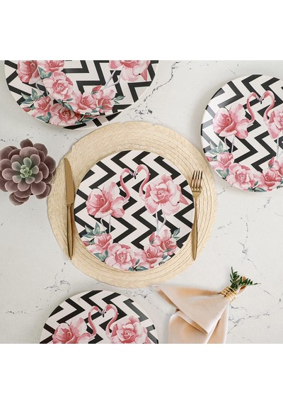 Flamingo Servis Tabağı 26 Cm 6 Adet - 18309 Diğer