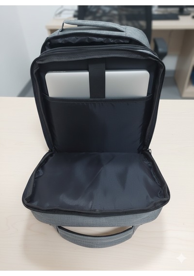 Laptop Notebook Sırt Ve El Çantası - 17 Inç Gri