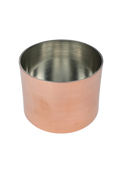 Cuvesta El Yapımı Modern Kalın 1.5mm Bakır Sufle Kabı 8 6cm