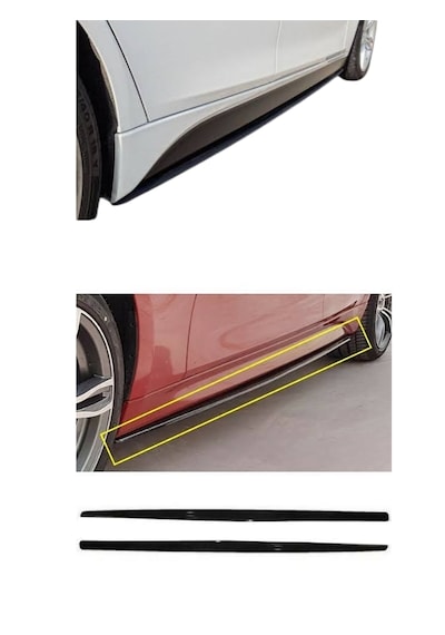 F30 Marşpiyel Altı Lip 2012-2018 Parlak Siyah