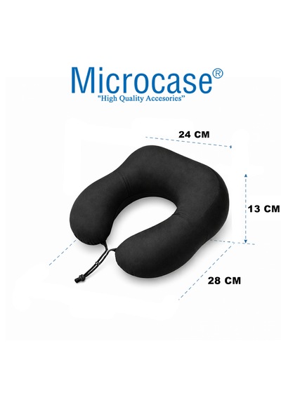 Microcase Ortopedik Memory Foam Nefes Alabilen Kumaş Boyun Destek Minderi Al5521