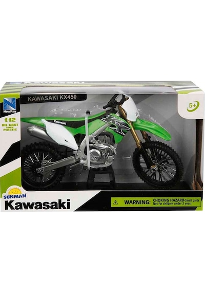 1:12 Newray Kawasaki Kx 450F Motor