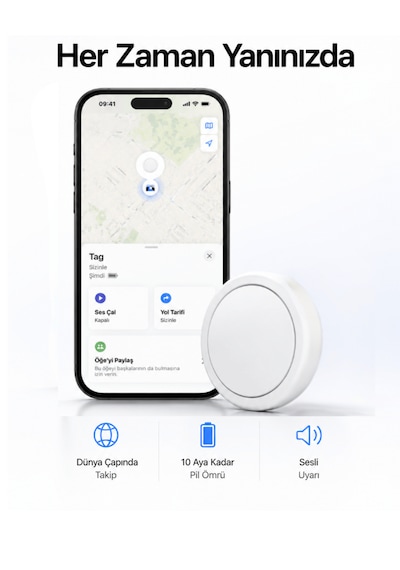 Beylini Tag Takip Cihazı Kablosuz Apple iOS Bul Uyumlu Lisanslı Araç Çocuk Anahtar Takip Sistemi Silikon Anahtarlıklı Akıllı Takip Cihazı Apple iOS Find My Uyumlu Tekli Paket Beylini Tag Takip Cihazı Kablosuz Apple iOS Bul Uyumlu Lisanslı Araç Çocuk Anahtar Takip Sistemi Silikon Anahtarlıklı Akıllı Takip Cihazı Apple iOS Find My Uyumlu Tekli Paket
