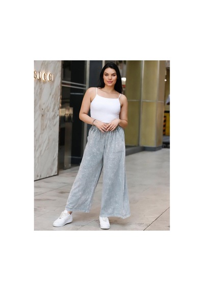 Duygu Altıntaş Kadın Yüksek Bel Lastikli Geniş Paça Cep Detaylı Premium Yıkanmış Efektli Pantolon Gri - 932455634 Gri - 932455634 Gri Duygu Altıntaş Kadın Yüksek Bel Lastikli Geniş Paça Cep Detaylı Premium Yıkanmış Efektli Pantolon Gri - 932455634 Gri - 932455634 Gri